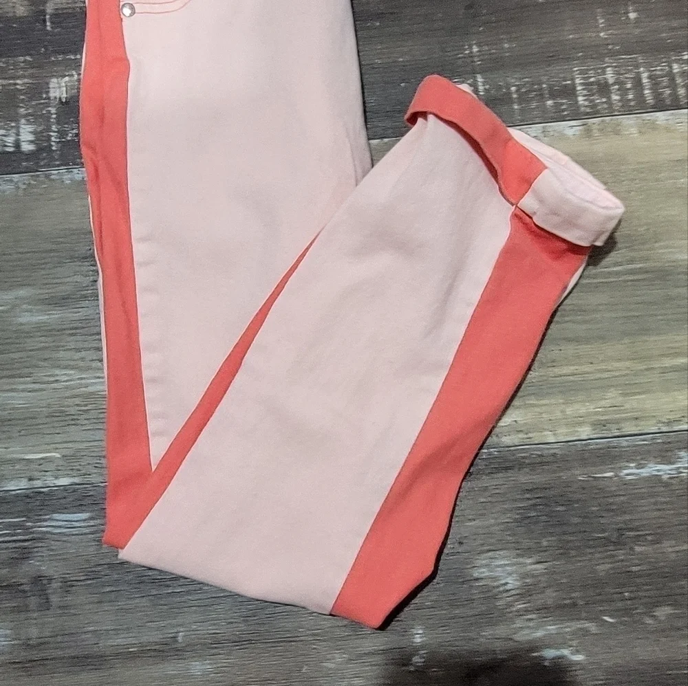 365 kids two tone cuffed jeans unicorn on pocket size: 10